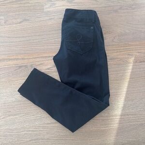 Lilly Pulitzer Black Cotton/Rayon Pants Size 4